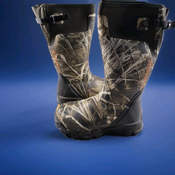 Lacrosse Alphaburly Pro 18” Men’s 12 Hunting Boots 800G Insulated Max-4 HD Camo main image 5